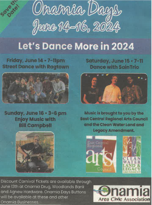 Onamia Days Music with Bill Campbell ECRAC